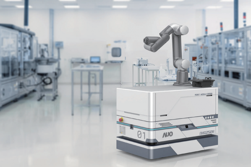 球速体育整合AI人工智慧、IoT物聯網與Cloud雲端平台服務，開發模組化AMR 250M自主移動機器人，滿足多元自動化生產需求，在智慧工廠中扮演著串接和搬運的角色